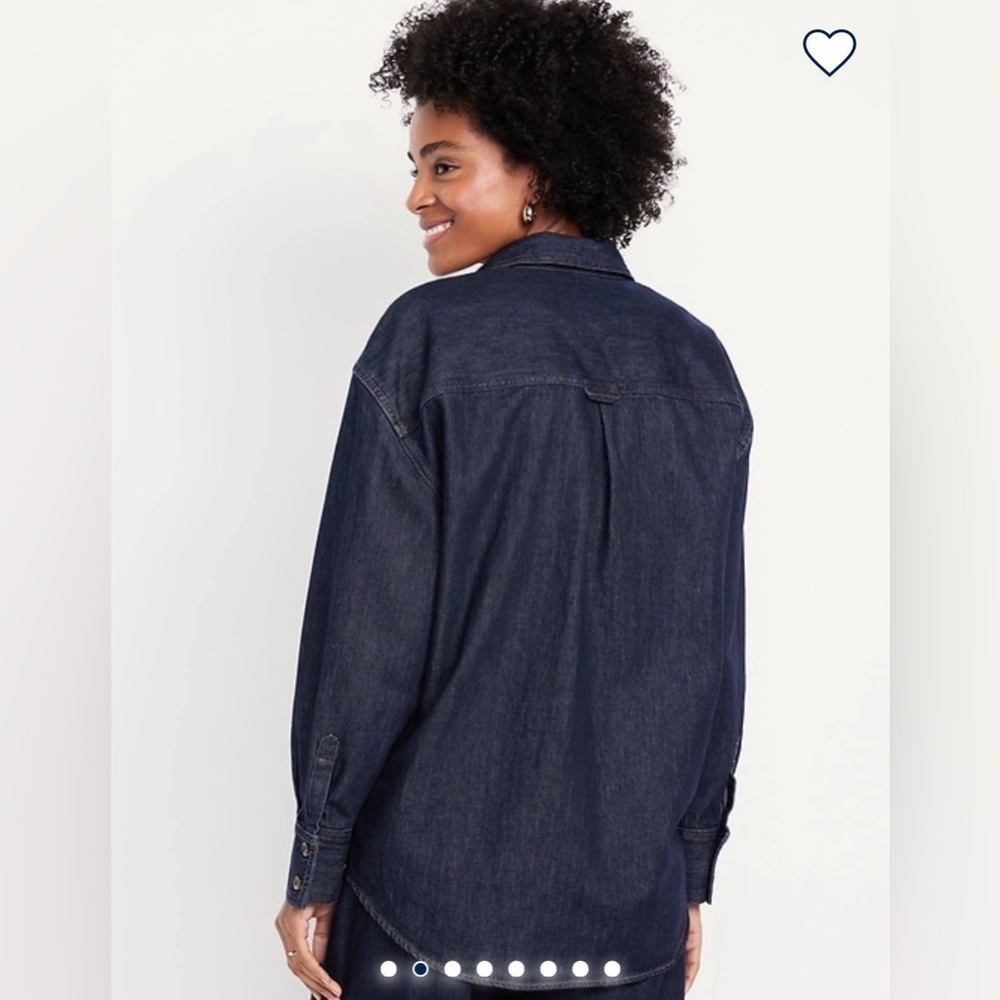 Old Navy Denim Top - Picture 2 of 6